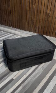 travel vanity medium black
