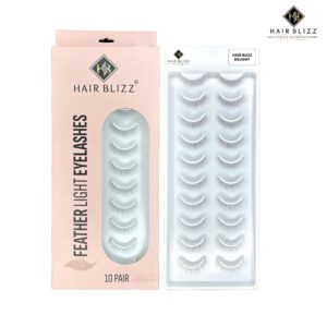 10 pair eyelashes delight