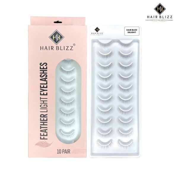 10 pair eyelashes delight