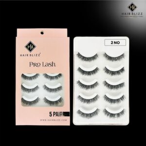 5 pair eyelashes 