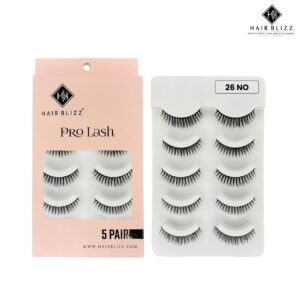 5 pair eyelashes 25 no.