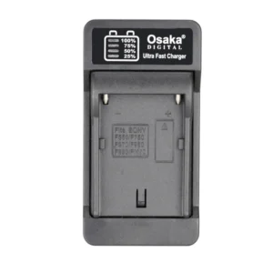 ultra fast led charger for batteries sony f550 f750 f960 f980 f970 black